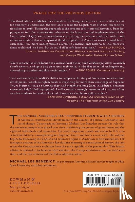 Benedict, Michael Les - The Blessings of Liberty
