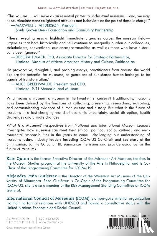 The United States National Committee of the International Council of Museums - What Is a Museum?