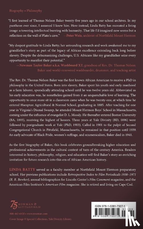 Batty, Linda - Reverend Dr. Thomas Nelson Baker