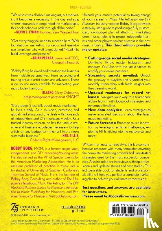 Borg, Bobby (University of Southern California) - Music Marketing for the DIY Musician