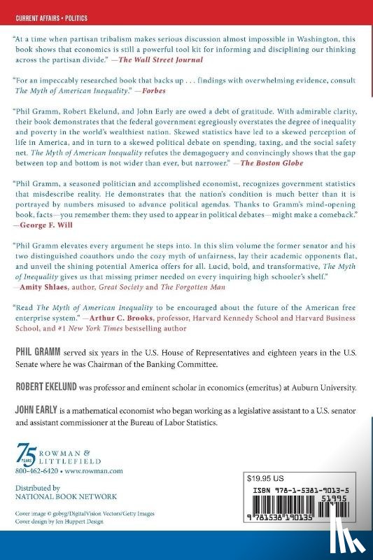 Gramm, Phil, Ekelund, Robert, Early, John - The Myth of American Inequality