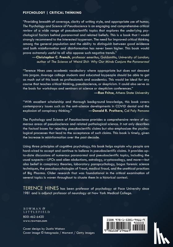 Hines, Terence - The Psychology and Science of Pseudoscience