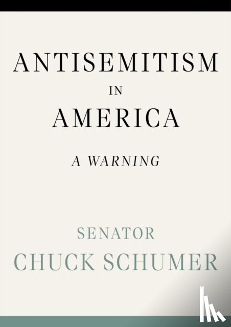 Schumer, Chuck - Antisemitism in America