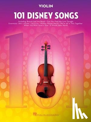  - 101 Disney Songs for Violin