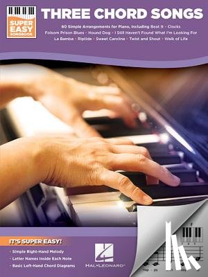 Hal Leonard Publishing Corporation - Three Chord Songs - Super Easy Songbook