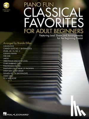 Dillon, Brenda - Piano Fun- Classical Favorites for Adult Beginners
