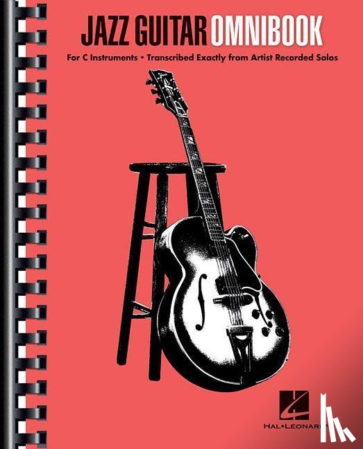 Hal Leonard Corp - Jazz Guitar Omnibook Artist Solos for All C Instruments 30 Classic Jazz Transcriptions for Improvisation and Study Sheet Music with Guitar Tablature for Jazz Students and Musicians