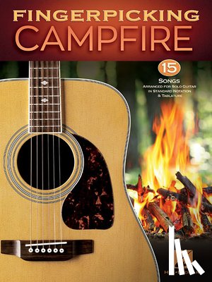 Hal Leonard Corp - Fingerpicking Campfire: 15 Songs Arranged for Solo Guitar in Standard Notation & Tablature