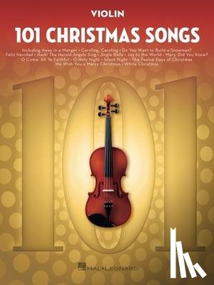 Hal Leonard Corp - 101 Christmas Songs for Violin