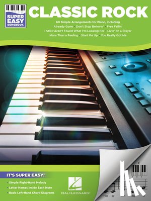 Hal Leonard Corp - CLASSIC ROCK - SUPER EASY SONG