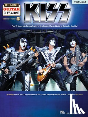 Kiss - KISS DELUXE GUITAR PLAYALONG VOLUME 18