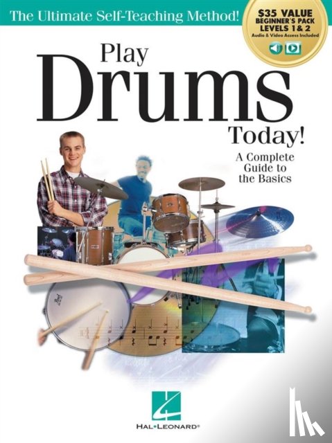 Hal Leonard Corp - PLAY DRUMS TODAY ALLINONE BEGINNERS PACK