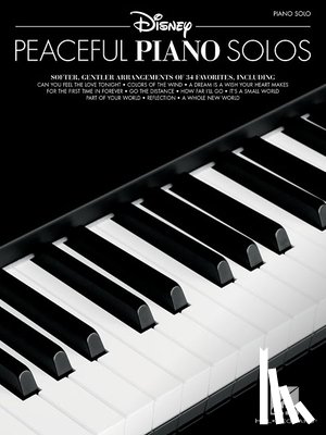 Hal Leonard Corp, Cleveland, Jerry - DISNEY PEACEFUL PIANO SOLOS