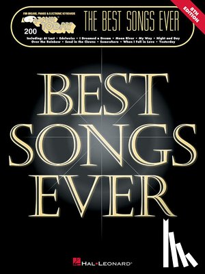 Hal Leonard Corp - The Best Songs Ever - 8th Edition (E-Z Play Today Volume 200)