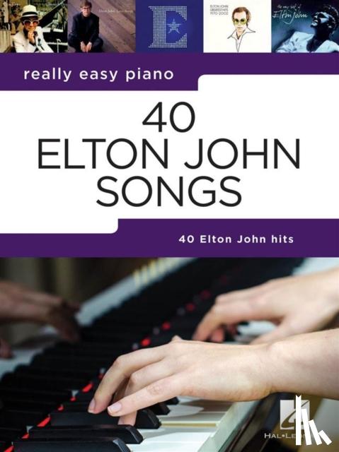 John, Elton - REALLY EASY PIANO 40 ELTON JOHN SONGS