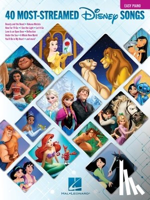 Hal Leonard Corp - The 40 Most-Streamed Disney Songs