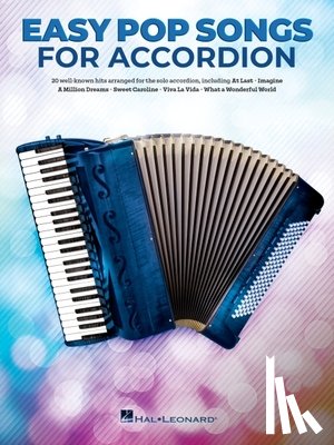 Hal Leonard Corp - Easy Pop Songs for Accordion