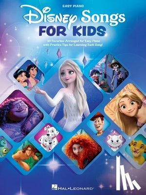 Hal Leonard Corp - Disney Songs for Kids - Easy Piano Songbook