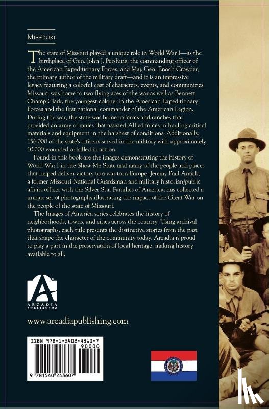 Amick, Jeremy Paul - Missouri in World War I
