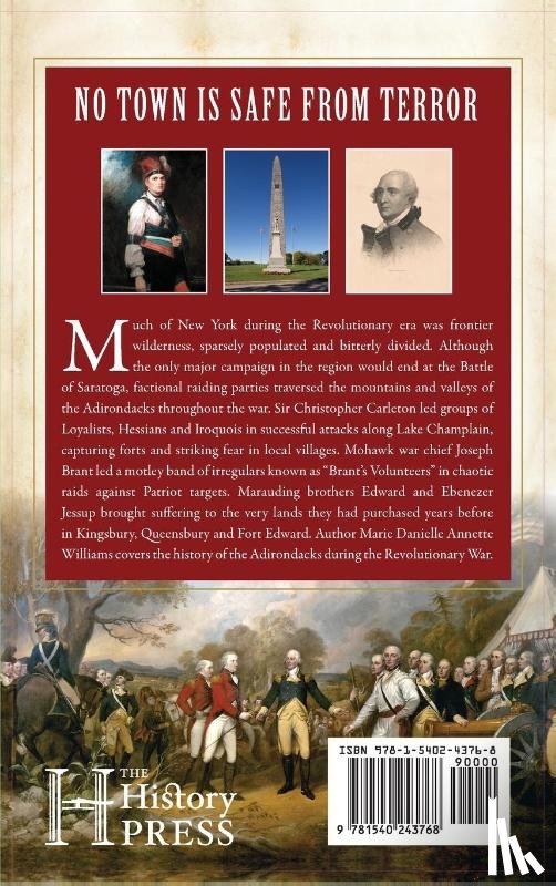 Williams, Marie Danielle Annette - Revolutionary War in the Adirondacks