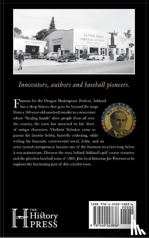 Peterson, Joe - Hidden History of Ashland, Oregon
