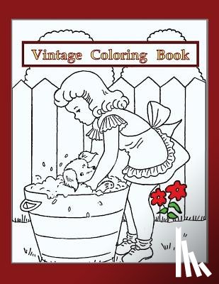 Butler, Doris Lane - Vintage Coloring Book: Vintage drawings from 1944