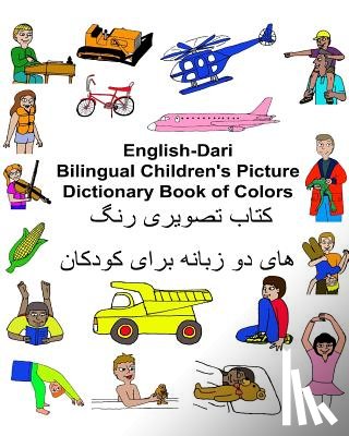 Carlson, Kevin - English-Dari Bilingual Children's Picture Dictionary Book of Colors