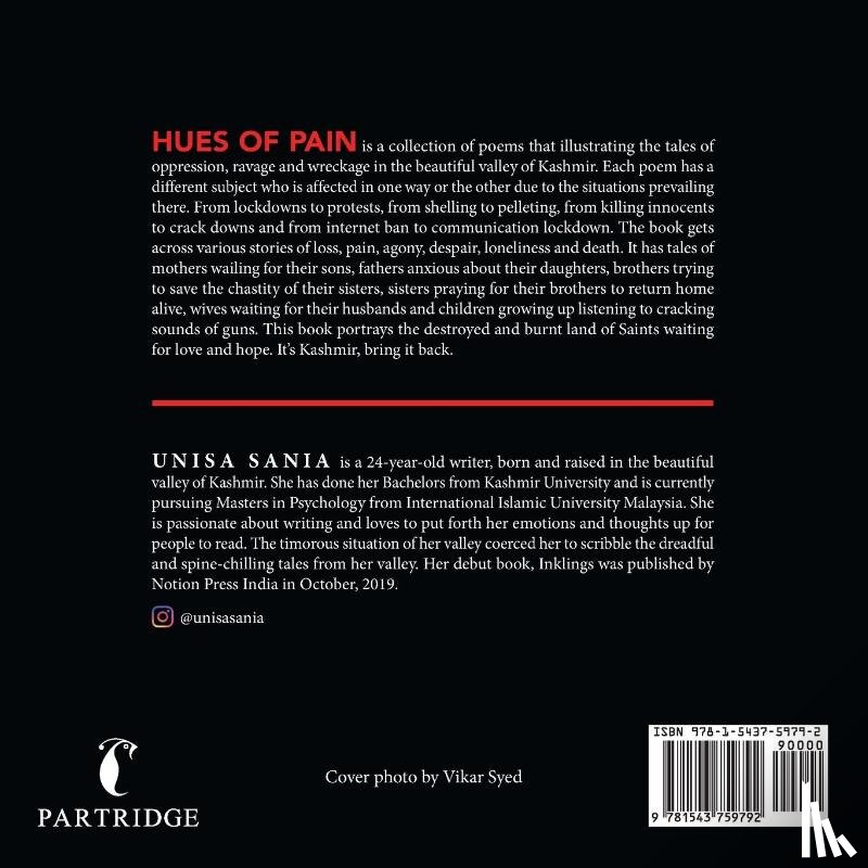 Sania, Unisa - Hues of Pain