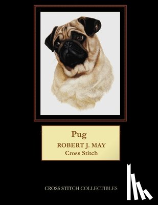 George, Kathleen - Pug: Robt. J. May cross stitch