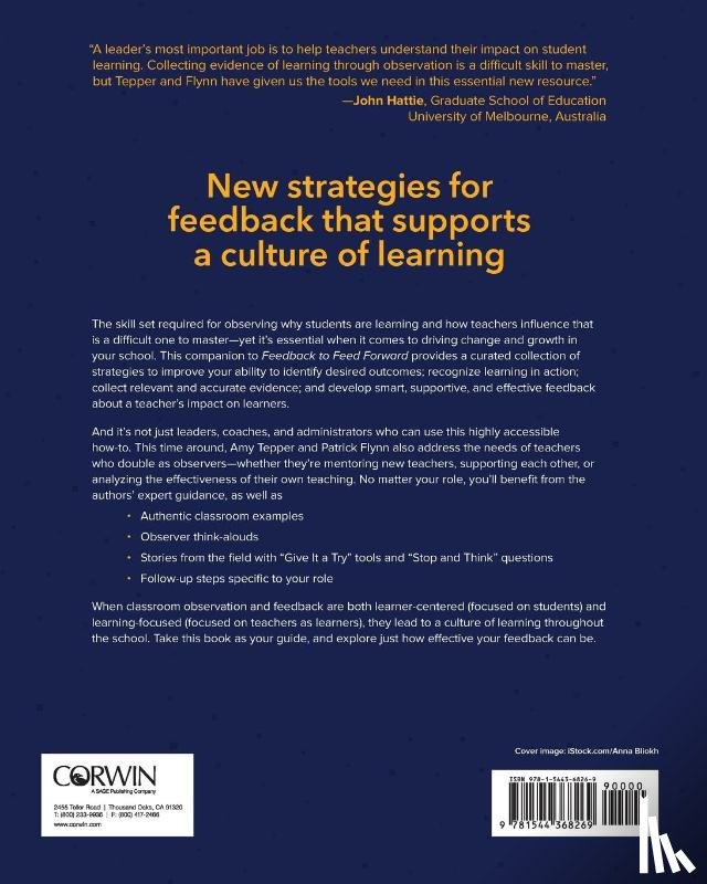 Tepper, Amy, Flynn, Patrick W. - Learner-Focused Feedback