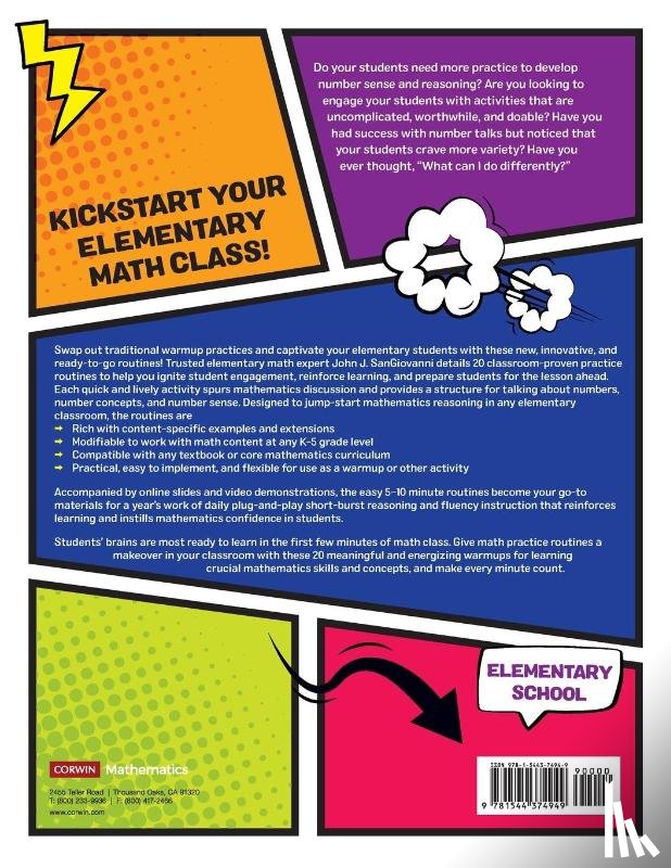 SanGiovanni, John J. (Howard Public School System) - Daily Routines to Jump-Start Math Class, Elementary School