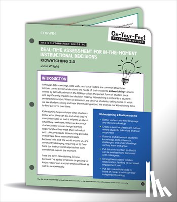Wright, Julie T. - The On-Your-Feet Guide to Real-Time Assessment for In-the-Moment Instructional Decisions