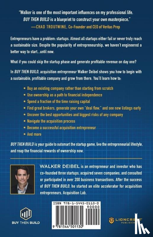 Deibel, Walker - Buy Then Build