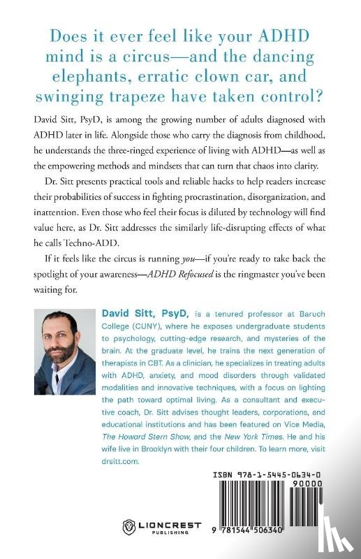 Sitt, David - ADHD Refocused