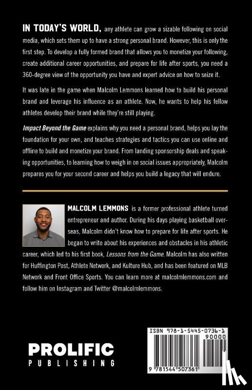Lemmons, Malcolm - Impact Beyond the Game