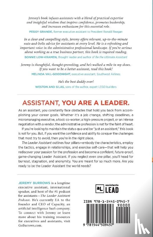Burrows, Jeremy - The Leader Assistant