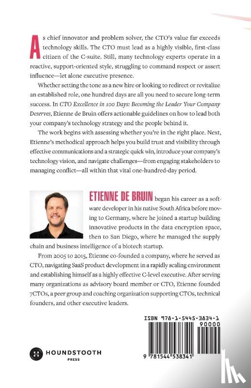 de Bruin, Etienne - CTO Excellence in 100 Days