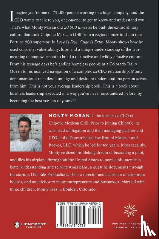 Moran, Monty - Love Is Free. Guac Is Extra.