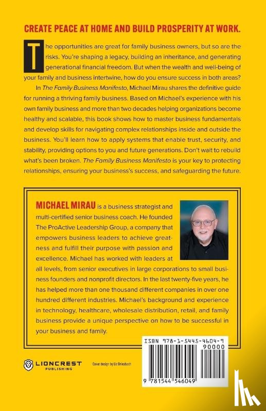 Mirau, Michael - The Family Business Manifesto