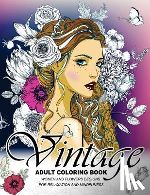 Adult Coloring Book - Vintage Coloring Books for Adults: An Adult coloring book