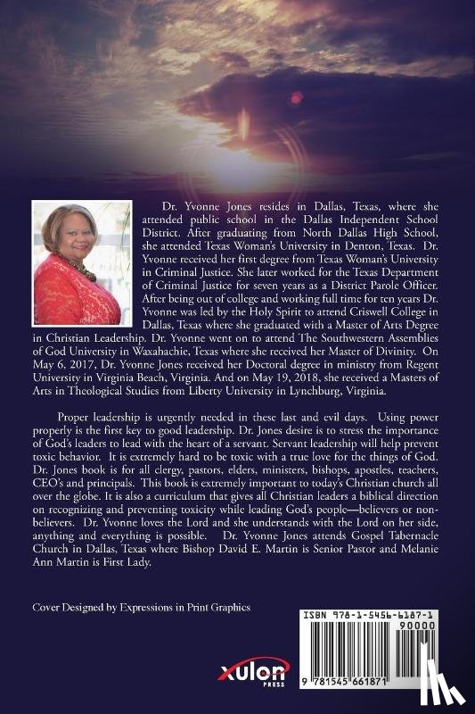 Jones, Dr Yvonne - Toxic Leadership