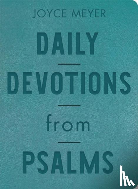 Meyer, Joyce - Daily Devotions from Psalms (Leather Fine Binding)