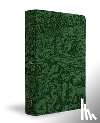 FaithWords - KJV Majestic Illuminated Bible (Emerald LeatherLuxe)