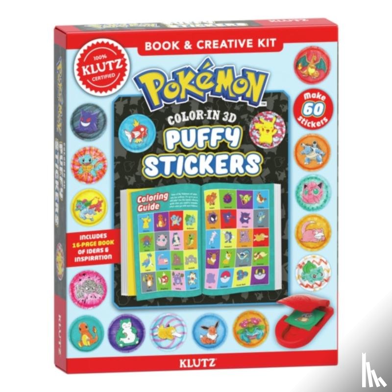 Editors of Klutz - Pokemon Color-In 3D Puffy Stickers