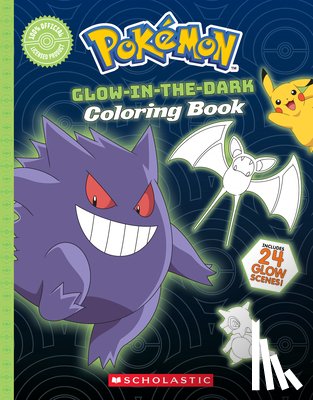 Scholastic - Pokémon Glow-In-The-Dark Coloring Book