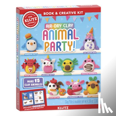 Klutz - Air-Dry Clay Animal Party!