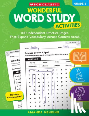 Chang, Maria L. - Wonderful Word Study Activities: Grade 3: 100 Independent Practice Pages That Expand Vocabulary Across Content Areas