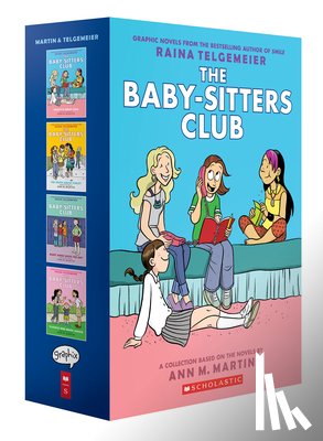 Telgemeier, Raina - The Baby-Sitters Club #1-4 Graphic Novel Box Set