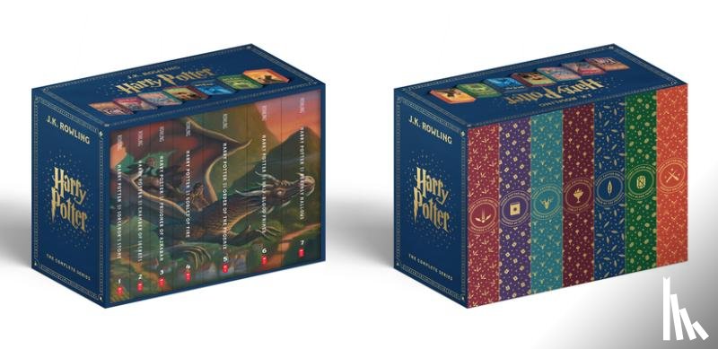 Rowling, J. K. - Harry Potter Paperback Box Set Books 1-7 (Deluxe Edition with Stenciled Edges)