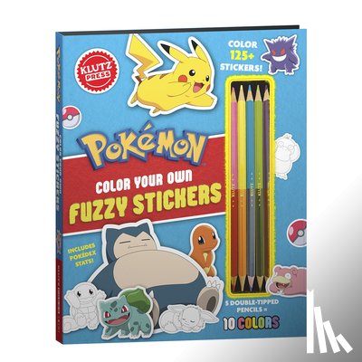 Editors of Klutz - Pokemon Color Your Own Fuzzy Stickers